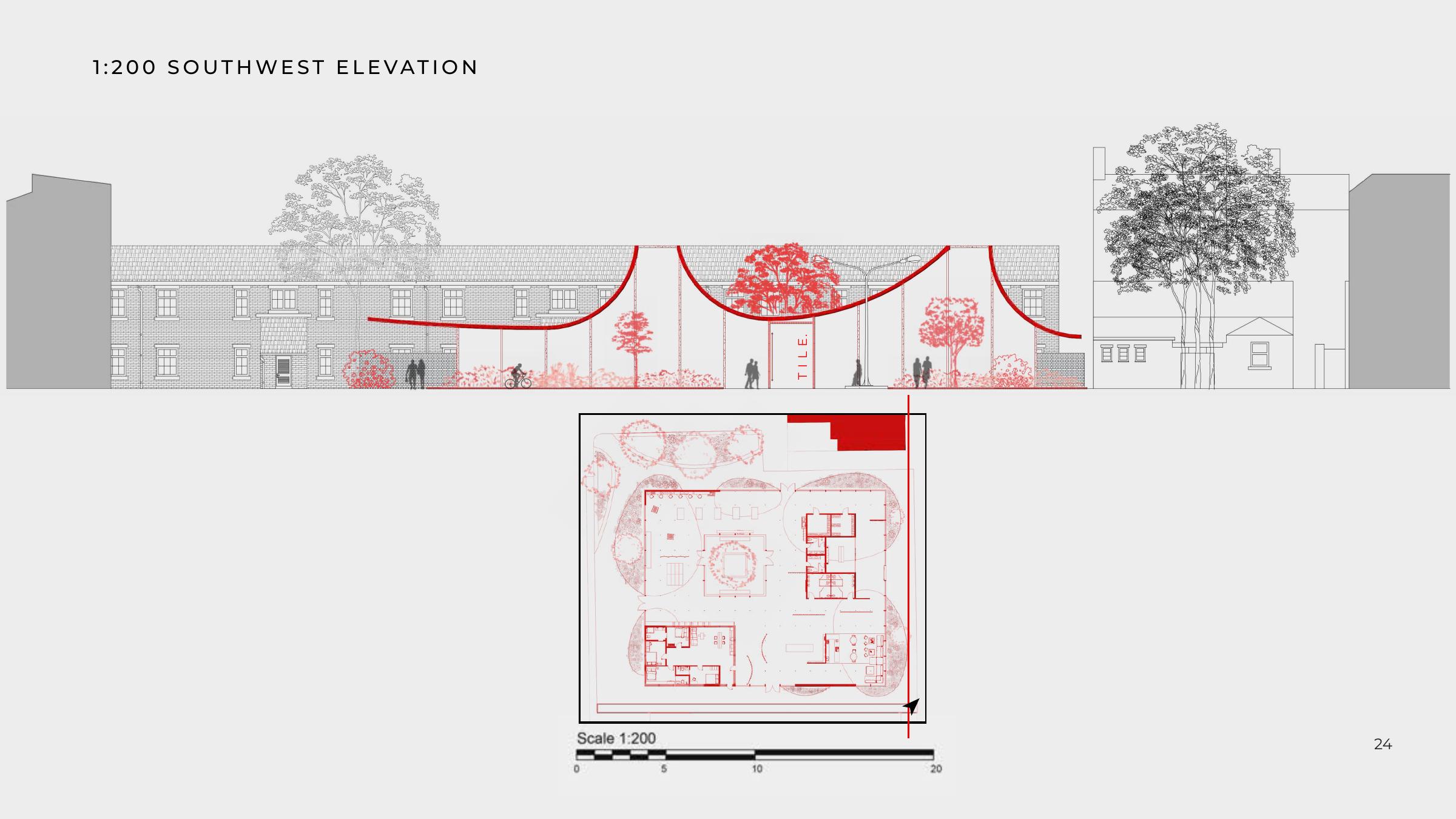 Fleetwood southwest elevation